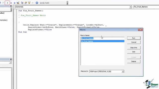 Visual Basic for Applications/VBA for Excel Tutorial - How to Use the VBA Editor in Excel