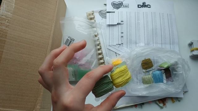 Продвижения по процессам/ рукодельная болталка/ вышивка крестом/ обзор на набор Осенняя гроза Овен