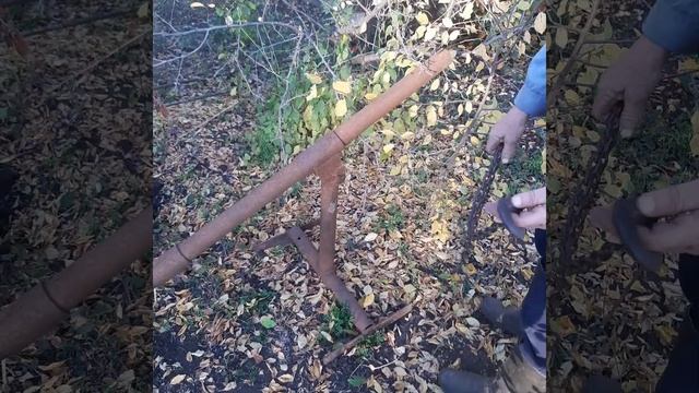 Самодельный корчеватель
