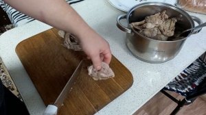 Бешбармак из утки.