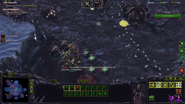 STARCRAFT 2 COOP ARCADE MODE | MUTATION - TEMPLE OF PAIN | ABATHUR "TUNNELING HORROR" SOLO смотреть онлайн