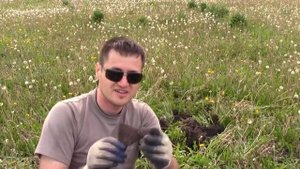 коп на старом месте - и снова медаль ! Металлоискатель Minelab Safari