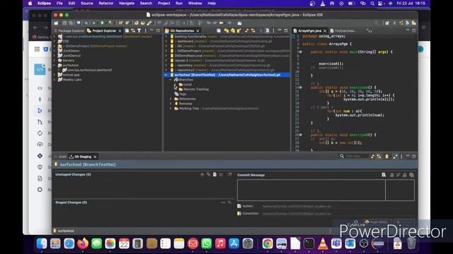 Git in Eclipse assignment Nat Part II. смотреть онлайн