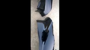 Бюджетная прокраска пластика, на Honda dio 35