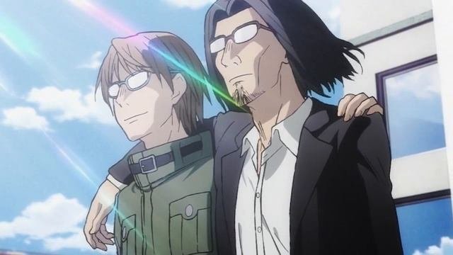 Анимация Исекай наоборот   Обзор Перерождение Дяди   Isekai Ojisan