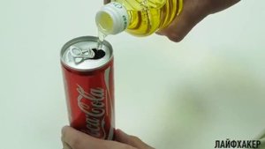 Как сделать маслянную лампу за 2 3 минуты   720x540