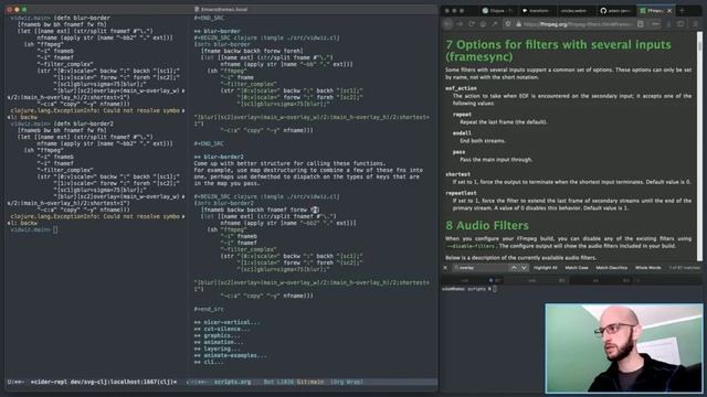 Building Video Edit Tools with Clojure, Babashka, and FFmpeg, Clojure dev. VOD 133 смотреть онлайн