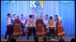 678 Народный детский ансамбль танца Юность клуб Заволжский с  Красноармейское Чувашия  Шатарма ташш