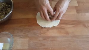 УЙГУРСКИЕ САМСЫ ИЗ ПРЕСНОГО ТЕСТА