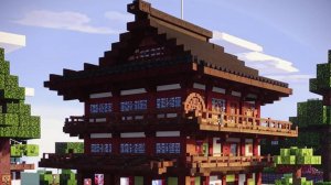 Японский дом строим в МАЙНКРАФТ ЗА 1 ЧАС С ДРУЗЬЯМИ. А ТЫ СМОЖЕШЬ?