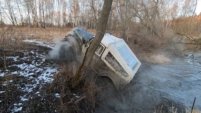 Нива турбо с бортовыми редукторами, ГАЗ-69 - выезд по лайту смотреть онлайн