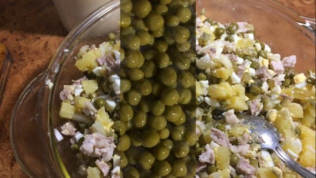 Салат ОЛИВЬЕ в красивом оформлении! смотреть онлайн