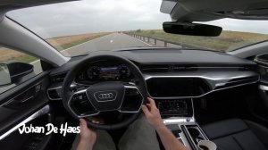Audi A7 Sportback 50 TDI 286 hp POV test drive