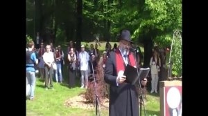 кантор Барох молитва марш живых Рига 1 7 2012