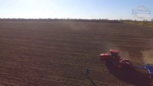 Работа в поле дисковой бороны АГЛ-5 производства ООО РЗС