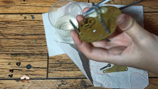 Antique OLD clock restoration from USSR. Part #1. Реставрация старых часов из СССР.