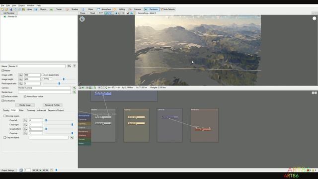 Софт для создания природных ландшафтов в 3D | Генераторы пейзажей 2019-2020. смотреть онлайн