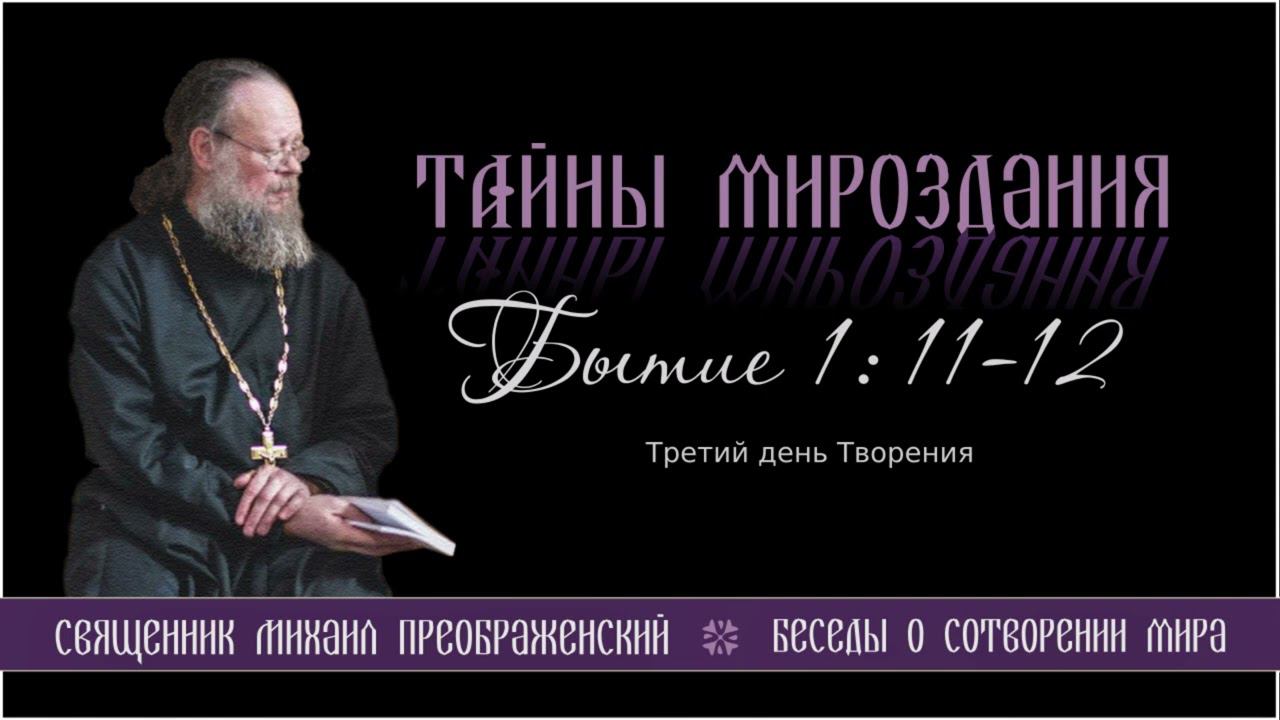 17. Тайны мироздания.  Третий день Творения