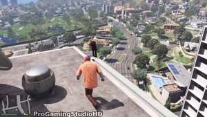 GTA 5 Jumps_Falls Ragdolls Compilation #10 (Euphoria physics - Funny Moments)