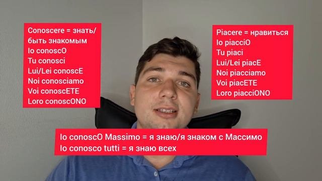 Самые важные глаголы итальянского часть 3 | Итальянский язык для начинающих