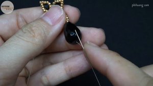 Колье = Charming beaded necklace with bicone and seed beads. How to make beaded jewelry