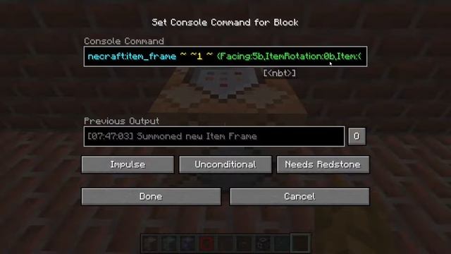 How to Summon Item Frames with Custom Items in Minecraft 1.15 Java Edition! смотреть онлайн