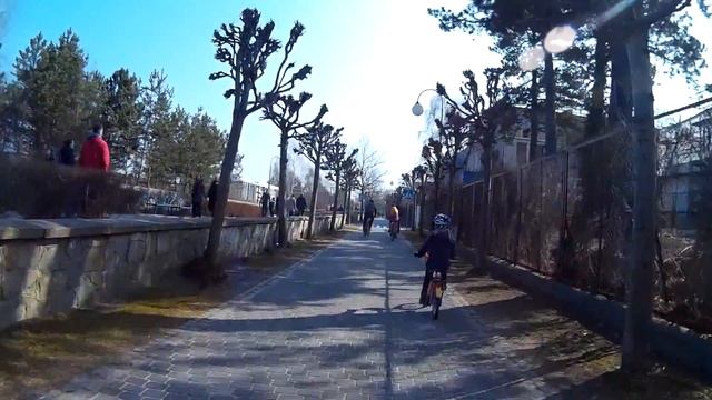 Weekend on bicycles in Gdansk [ по Гданьску на велосипедах ] смотреть онлайн
