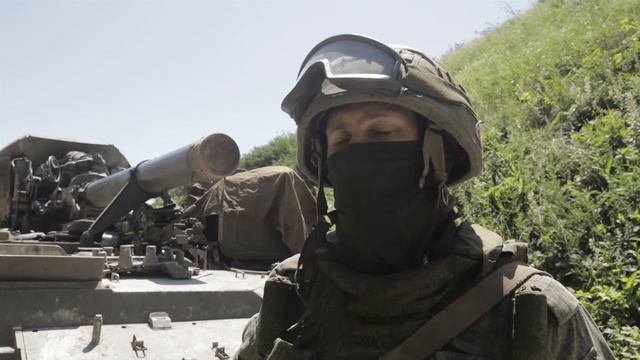 Позывной «Первый», командир миномета Тюльпан группировка войск «Запад»