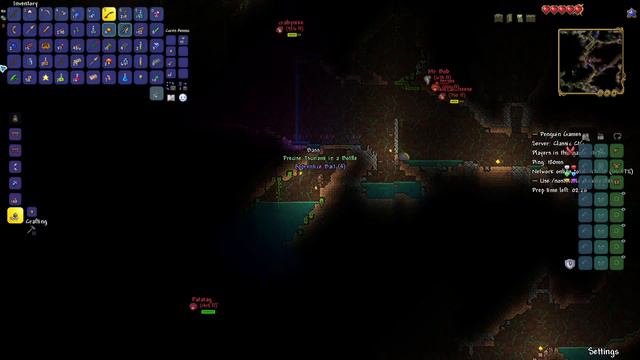 200 IQ Skybridge in Capture the Gem (Terraria Penguin Server) смотреть онлайн