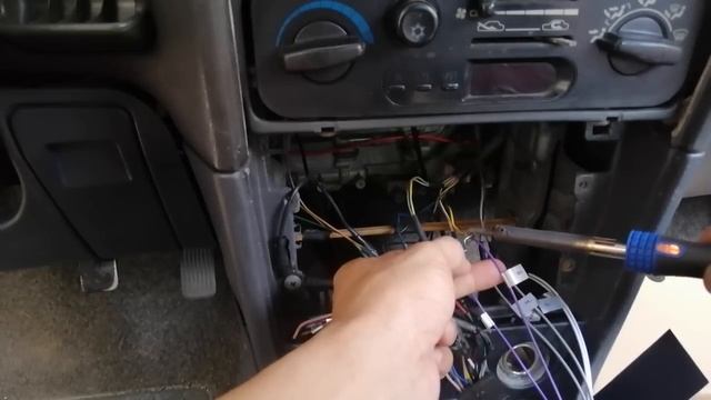 Stereo Conversion from 1din to 2din android 7inch touchscreen
