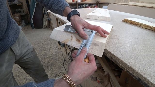 Тумба из слэбов DIY мебель своими руками