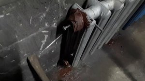 Отопление в гараже на баллонном газе с помощью водогрейной колонки Нева 4511 #2