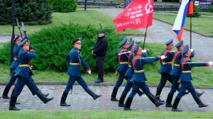 Возложение цветов на Мемориале Славы ко Дню Победы