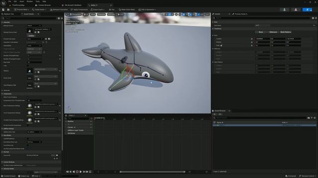 Cоздание анимации в Unreal Engine 5 (UE5)