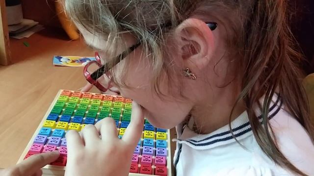 Аутизм победим! Таблица умножения на 1 и 2 (Июль 2019, Яне 9 лет) смотреть онлайн