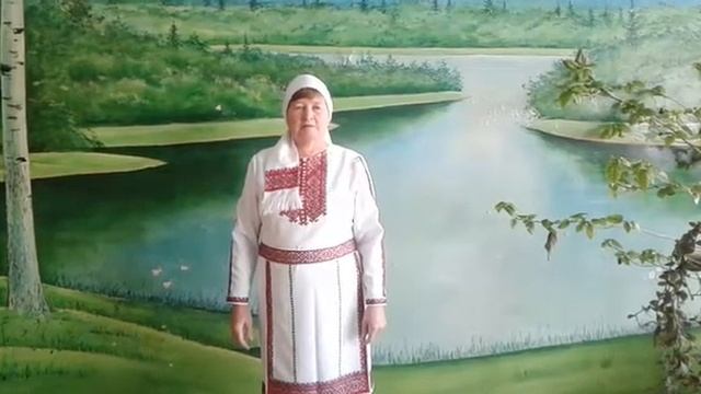 Стихотворение Р. Сунгуровой «Марий йылме» читает Людмила Владимировна Яковлева