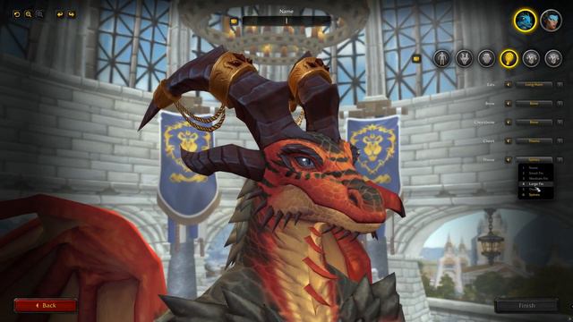 All Dracthyr Character Customization Options - Alliance Male - World of Warcraft Dragonflight