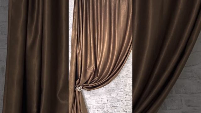 Комплект штор и софта цвета Горький шоколад , коллекция “Light” артикул Gch4002602 смотреть онлайн