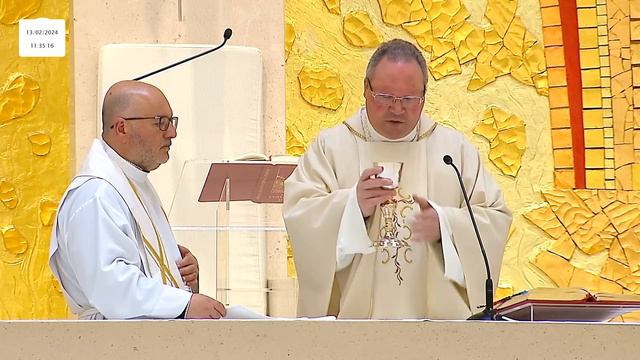 Missa desde a Basílica da Santíssima Trindade do Santuário de Fátima 13.02.2024 смотреть онлайн
