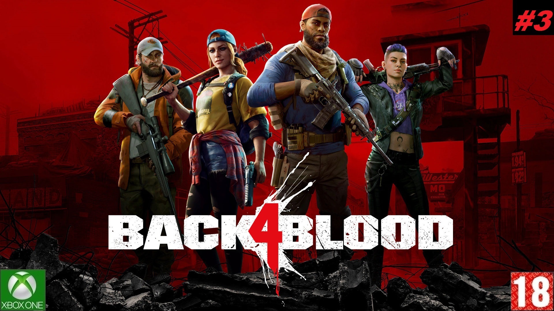 Back 4 Blood (Xbox One) - Прохождение - #3, Компания соло. (без комментариев)