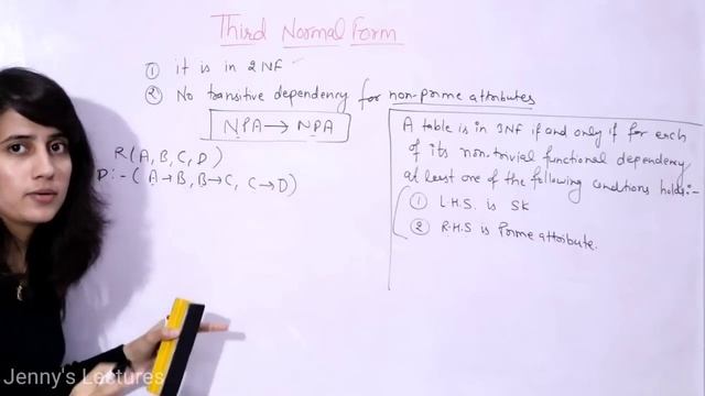 Lec 12: Third Normal Form in DBMS | 3NF with example | Normalization in DBMS