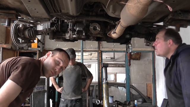 Снятие коробки автомат ниссан x-trail