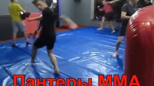 Panther MMA Кременчуг. Оборотный круговой удар. Тренировка.