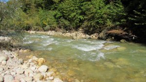 Гуамское ущелье реки Курджипс - осень