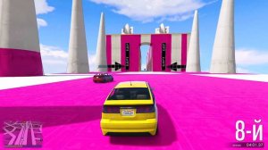 МЕГА РАМПА + ЛИЦОМ К ЛИЦУ! ГРОБОВОЗКА ПРОТИВ ТОЛПЫ ЛЮДЕЙ НА САМОМ АДСКОМ СПУСКЕ В ГТА 5 ОНЛАЙН