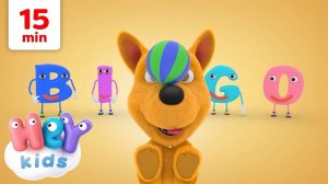 Bingo O Cachorro e Mais! | Canção Dos Animais Para Crianças | Música Infantil - HeyKids Português