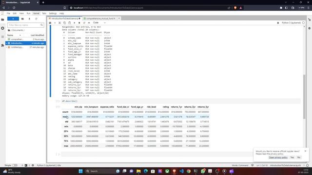 Introduction to Data Analysis Using Python