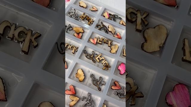 Resin Epoxy Domino Set Valentines Day смотреть онлайн