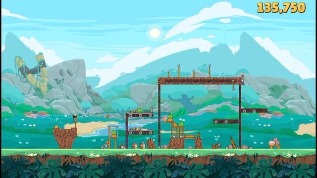 Angry Birds Friends: Piggy Tower Level 60 смотреть онлайн