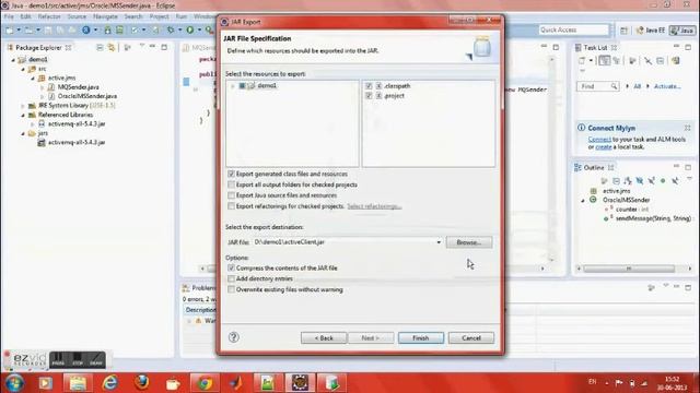 OracleDB to ActiveMQ JMS